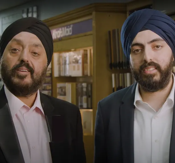 Joyal Gonsalves and Sarvinder Singh